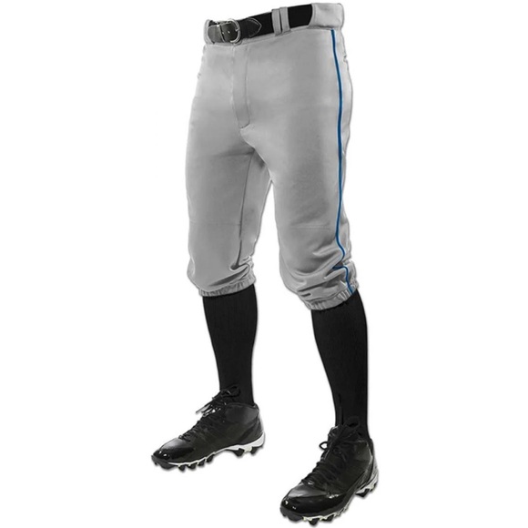 Champro Other - NWT!  Champro men’s gray baseball knickers with navy stripe, men’s size small